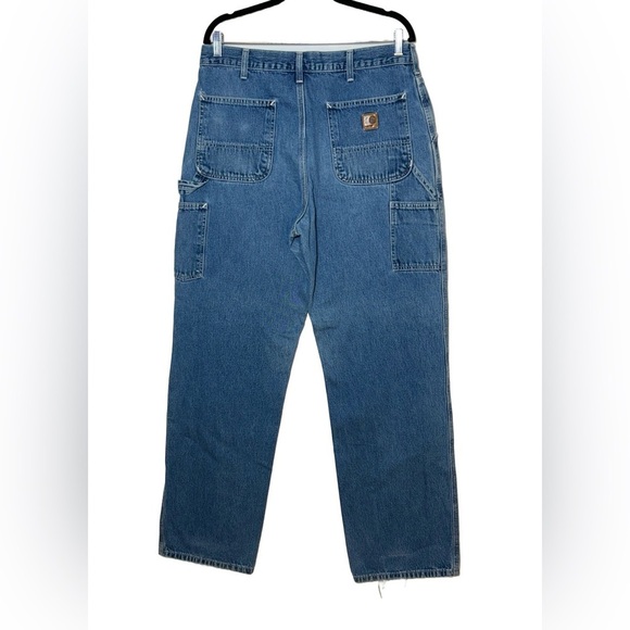 Carhartt B13 Men's Loose Fit Utility Workwear Jean in Darkstone, Size 36 X 34 - Picture 4 of 11